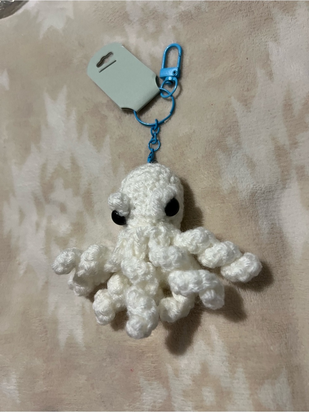 Crocheted Octopus Keychain/Bag Charm 🐙